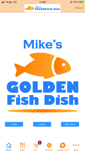 Mike's Golden Fish Dish Screenshot 0