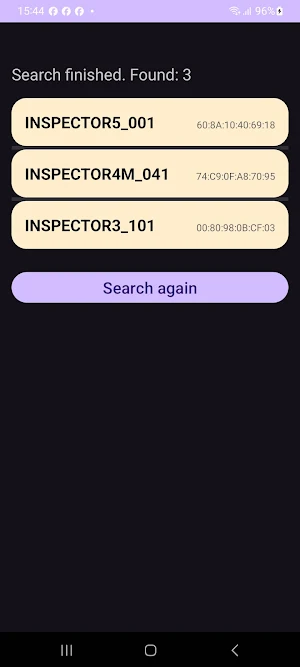 Inspector Data Reading Screenshot 0