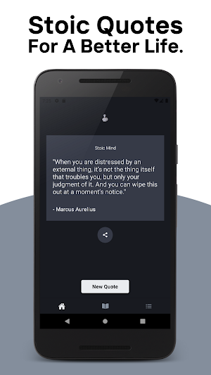 Stoic Mind - Daily Quotes Screenshot 0