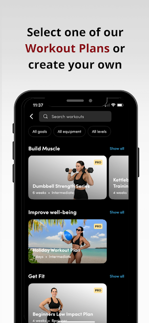 Michelle Vettese Fitness Screenshot 3