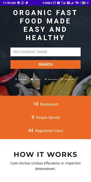Daiv Food Screenshot 1