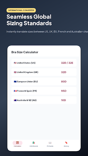 Bra Size Calculator & Fit Screenshot 3