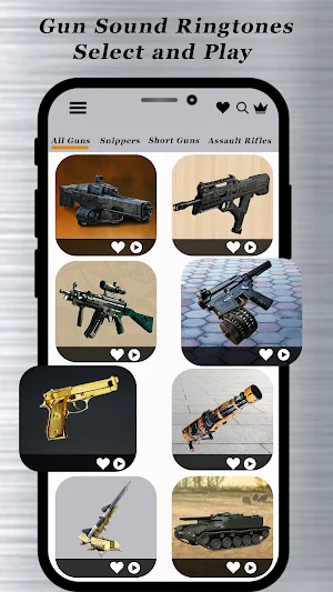 Weapons & Gun Sound Ringtones Screenshot 1