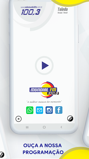 Rádio Mundial FM de Toledo Screenshot 2