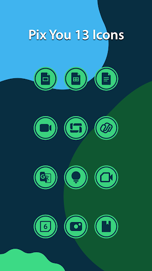 Pix You 13 Light Icons Screenshot 1