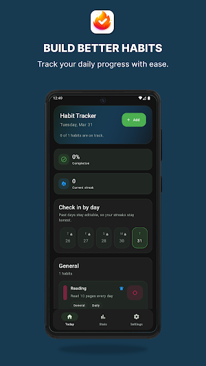 Habit Tracker Screenshot 0