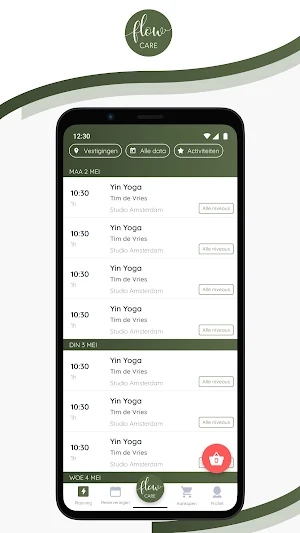 Flowcare Screenshot 1