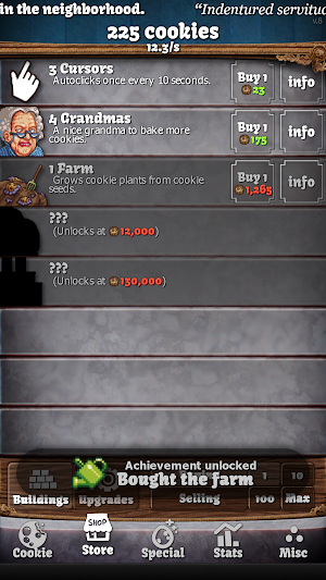 Cookie Clicker (ad-less) Screenshot 1