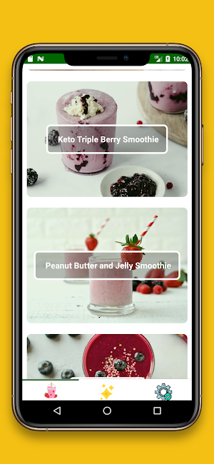 Smoothies and Cocktails recipe Screenshot 3
