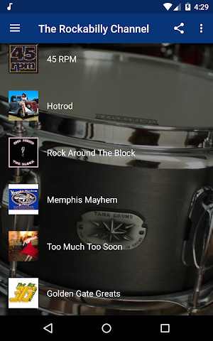 The Rockabilly Channel - Free Live Radios! Screenshot 1