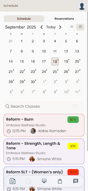 Embrace Wellness Studio Screenshot 0