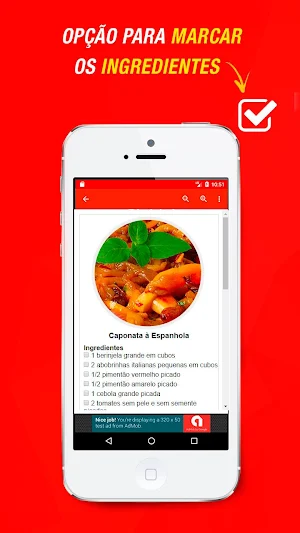 Comidas Típicas da Espanha Screenshot 1