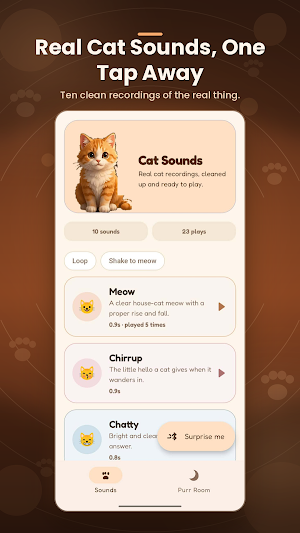 Cat Sounds Screenshot 0
