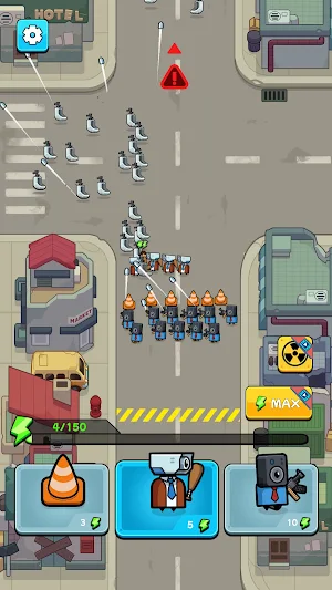Toilet Monster Defense Screenshot 0