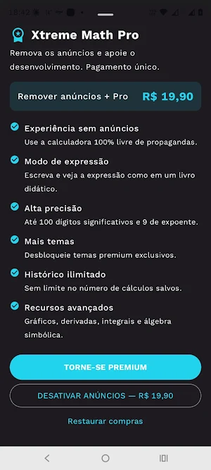Xtreme Math Calculator Screenshot 2