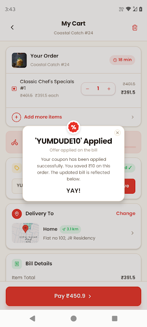 YumDude Screenshot 3