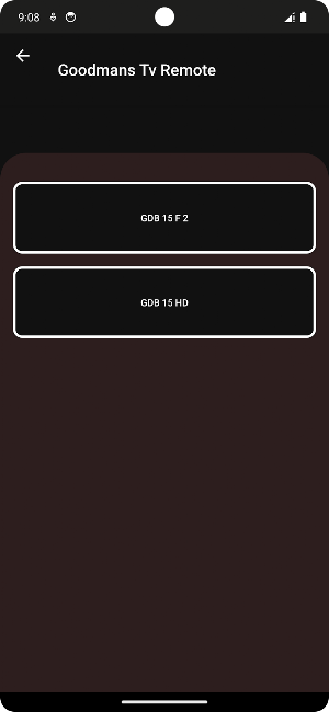 Remote for Goodsman Tv Screenshot 1
