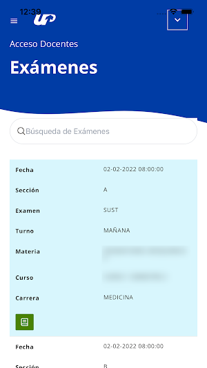 Docentes UP Screenshot 2