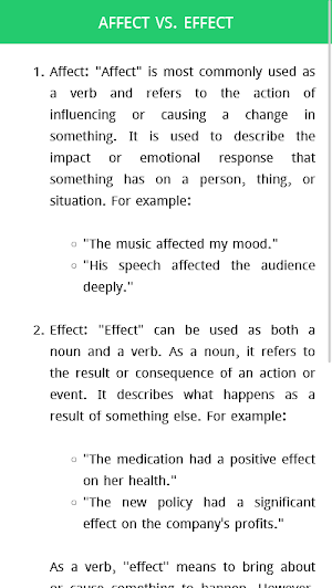 Common Mistakes in English Screenshot 3