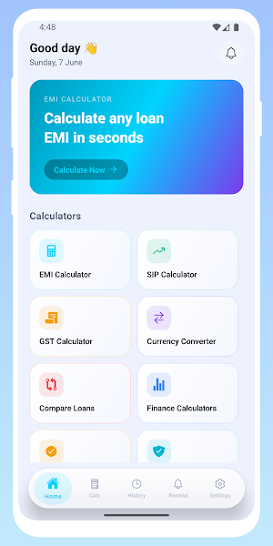 EMI Calculator: All Loan Types Screenshot 1