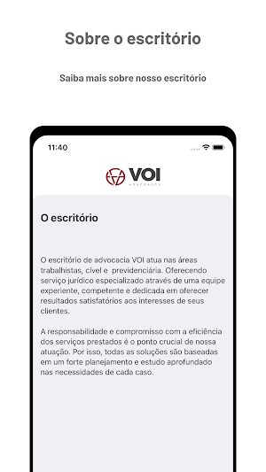 VOI Advogados Screenshot 1