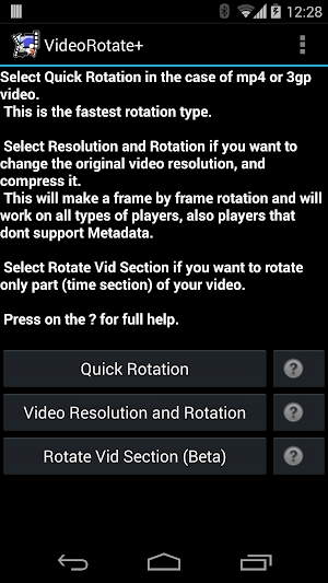 Video Rotate + Screenshot 0
