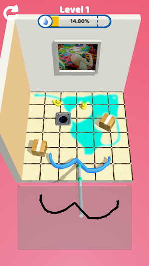 Draw & Drain ! Screenshot 1