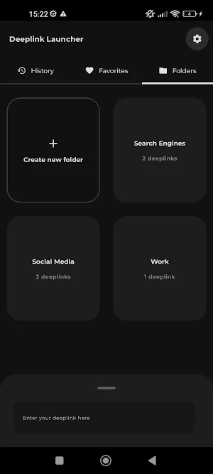 DeepLink Launcher Screenshot 2