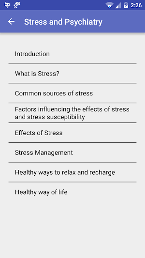 Mental Health Screenshot 2