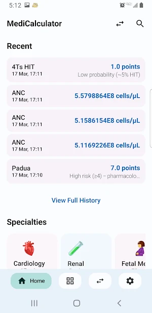 MediCalculator Screenshot 2