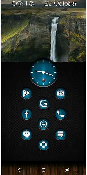 Jaron XW Turquoise Icon Pack Screenshot 0