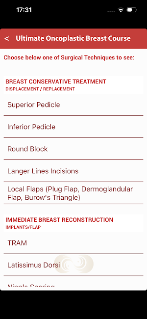 Oncoplastic Breast Course Screenshot 3