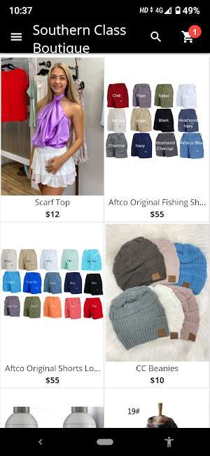 Southern Class Boutique Screenshot 2