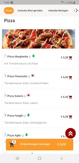 Primo Pizza Heimservice Screenshot 3