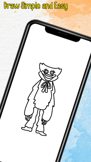 How To Draw Huggy Screenshot 2