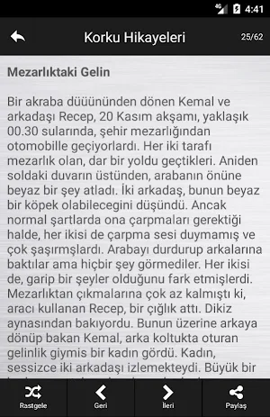 Yaşanmış Korku Hikayeleri Screenshot 2
