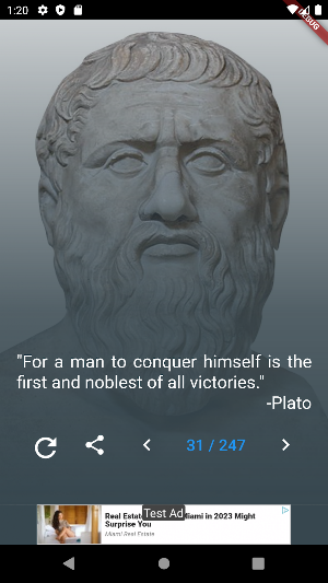 Famous Plato Quotes Screenshot 1