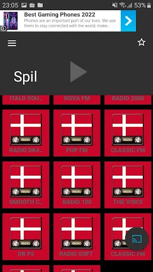 Radioer fra Danmark Screenshot 0