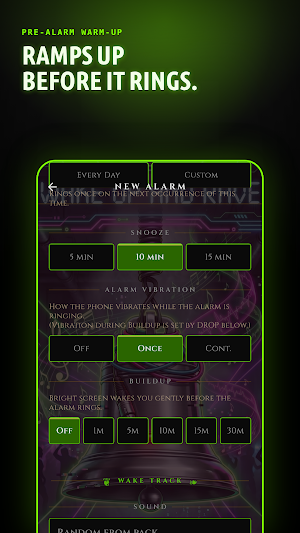 TechnoWake: Techno Alarm Clock Screenshot 3