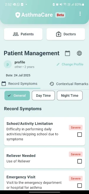 AsthmaCare Screenshot 0