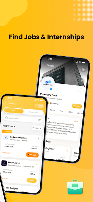 +twe: Job & University Search Screenshot 2