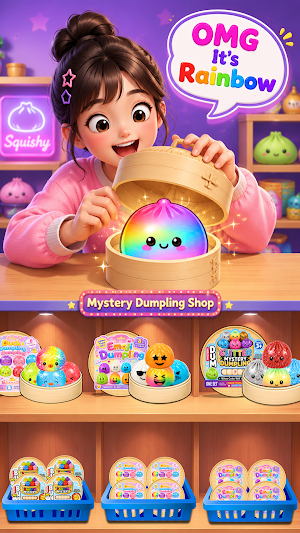 Mystery Dumpling: Unbox ASMR Screenshot 1