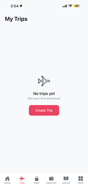 Travel Cabinet Screenshot 1