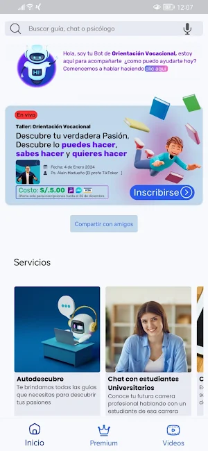 Aina - Orientación Vocacional Screenshot 1
