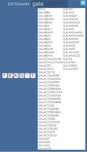 Outspell Word Game Screenshot 2