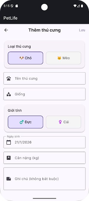 PetLife Screenshot 2