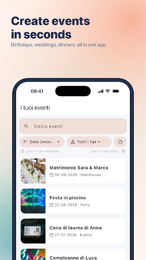 Gatherly - Events, Invites Screenshot 0