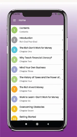 Rich dad poor dad in English Screenshot 1
