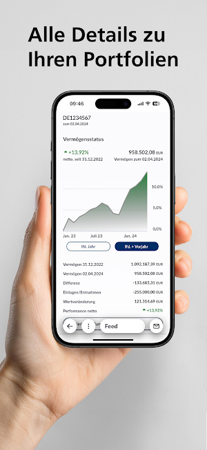 DZ PRIVATBANK Vermögensportal Screenshot 3