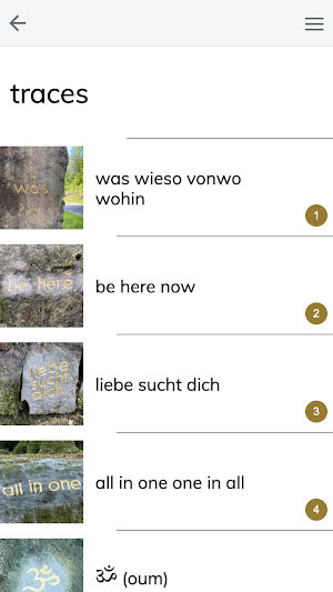 herman de vries: traces in the steigerwald Screenshot 2